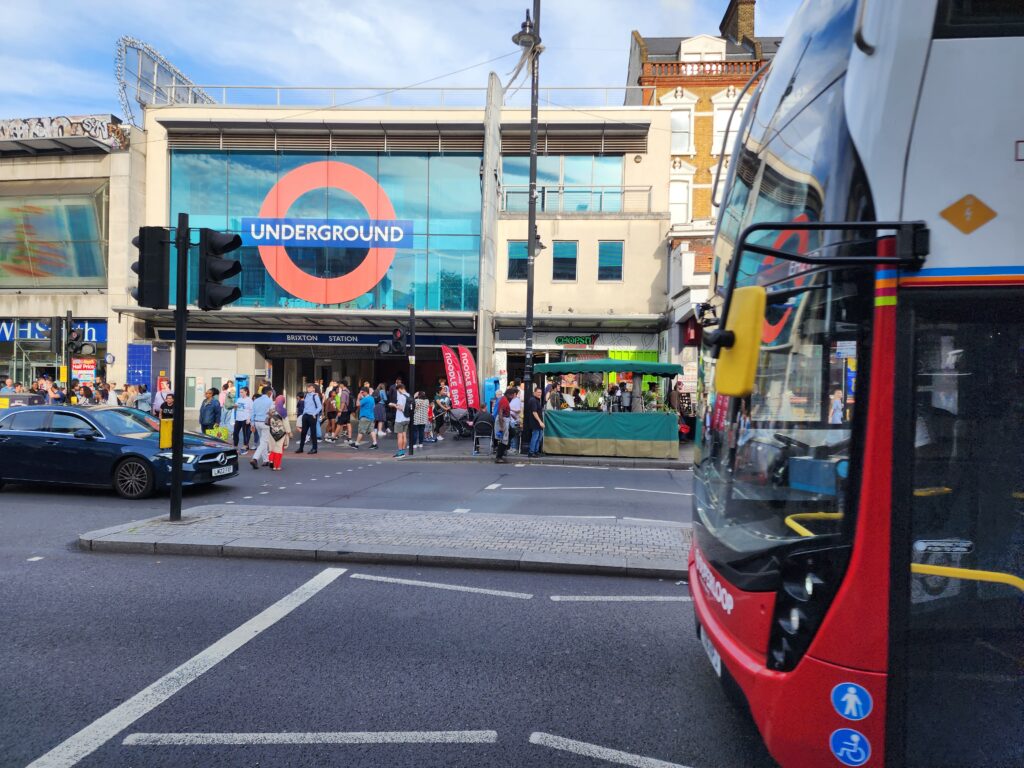 Brixton Station, London, England